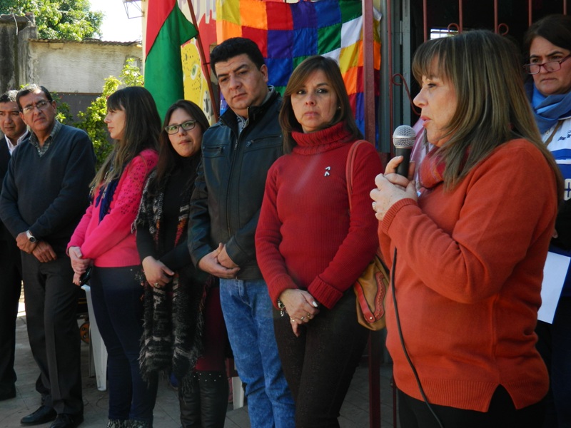 La Ministra Galfré realizó el acto de cierre del taller.