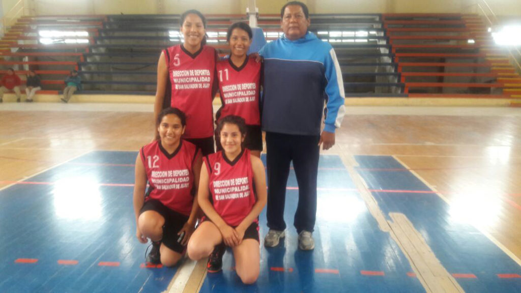 Básquetbol modalidad 3 x 3 campeón sub 16 fem Municipal