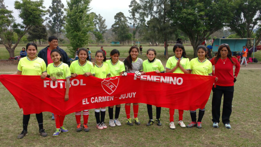 Fútbol fem Campeón sub 14 El Carmen