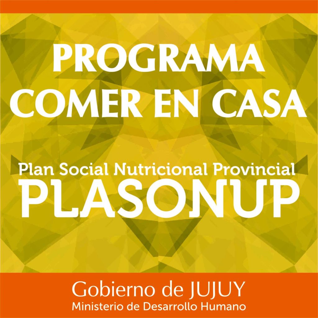 PROGRAMA COMER EN CASA plasonup