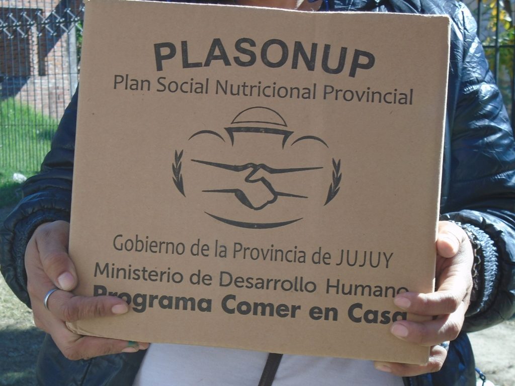 A partir del jueves 27 de julio continuará la entrega de Unidades Alimentarias en localidades de Yungas y Palpalá