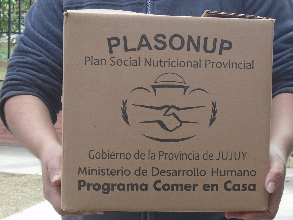 Miércoles 2 de agosto entrega de Unidades Alimentarias en localidades de Yungas y se reprograma en Palpalá y San Pedro