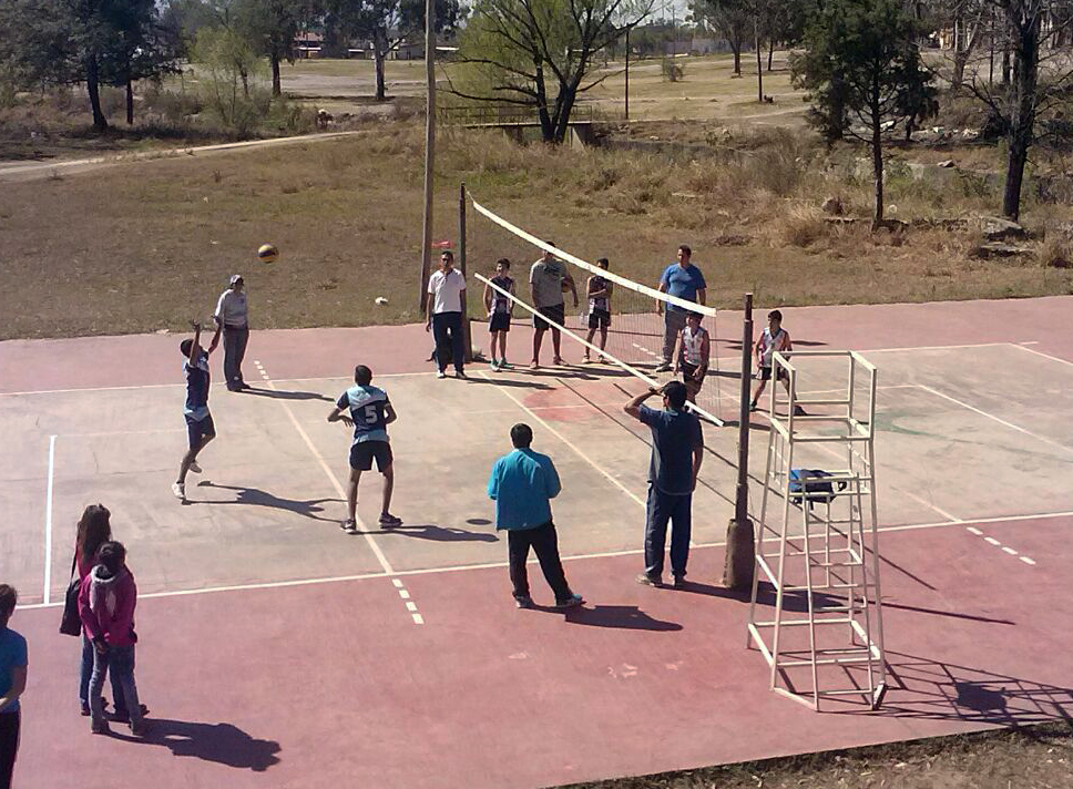 foto de archivo Final de Beach Voley