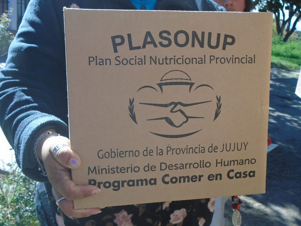 El lunes 25 comenzará la entrega de Unidades Alimentarias en localidades del departamento Valle Grande y de otras regiones