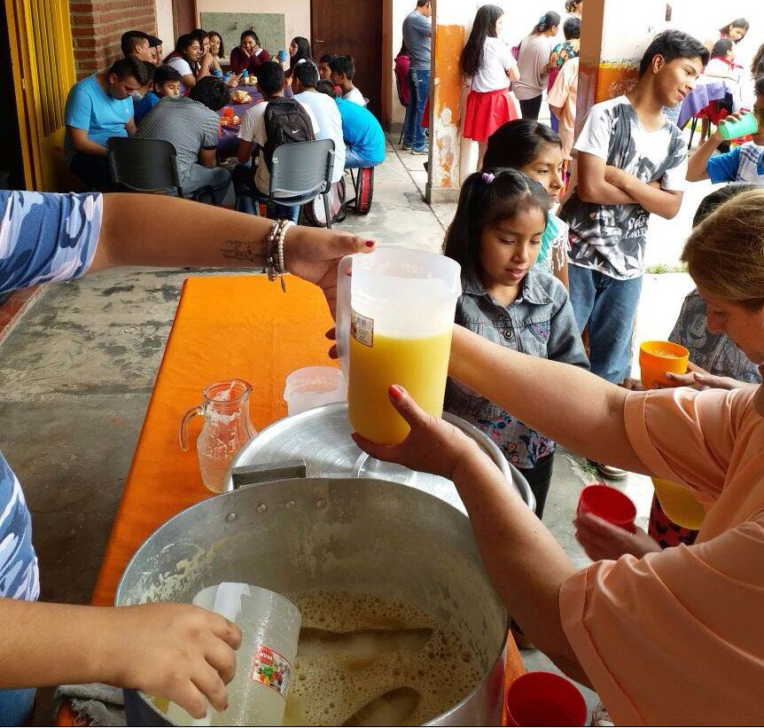 Merienda en el CDD Sol Para Todos (1)